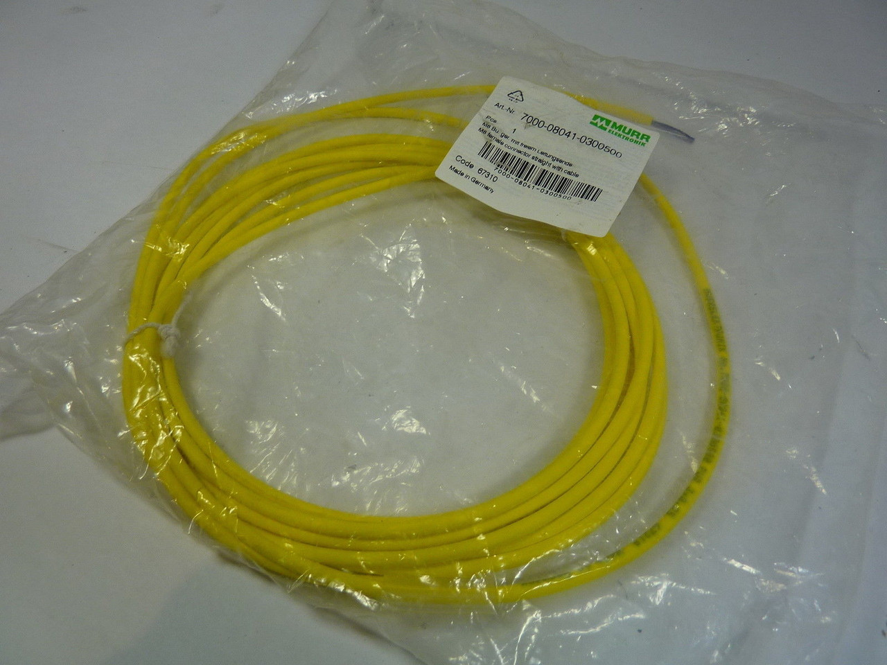 Murrelektronik 7000-08041-0300500 Connector Cable M8 ! NOP !