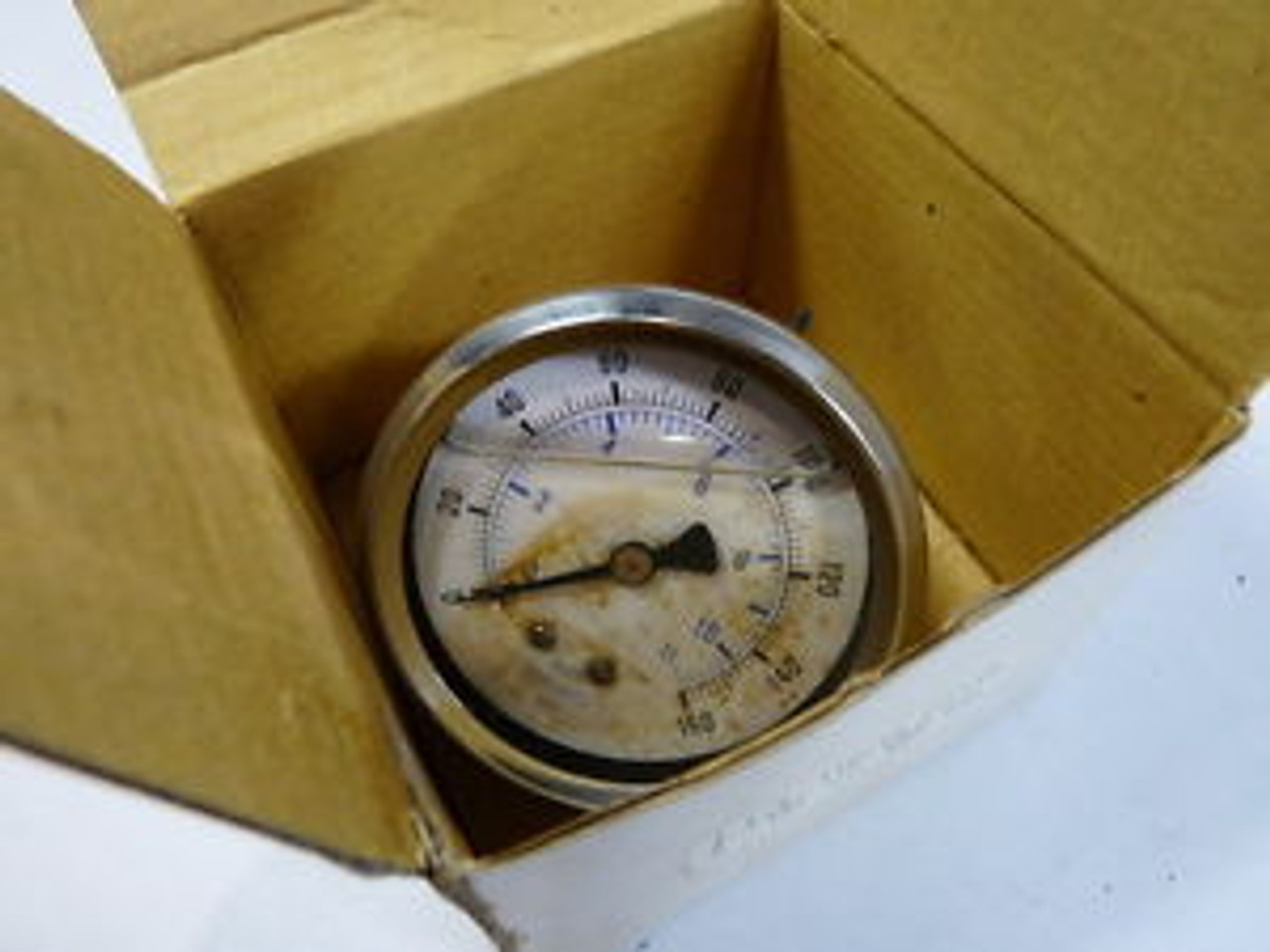 CBM 0490609 Pressure Gauge 2 1/2" 0-160 psi ! NEW !