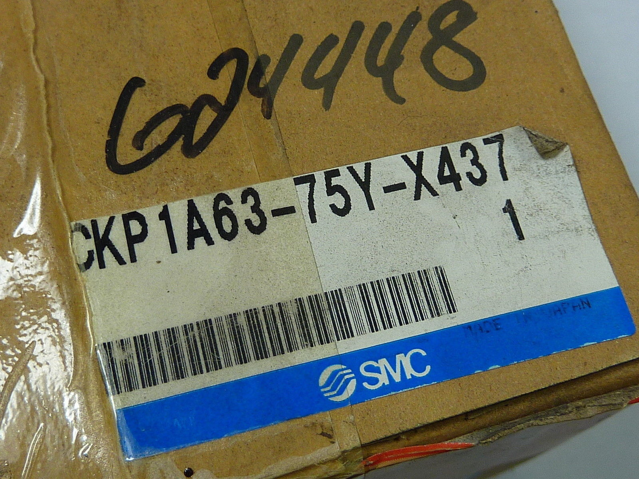 SMC CKP1A63-75Y-X437 High Resistance Clamp Cylinder 145psi ! NEW !