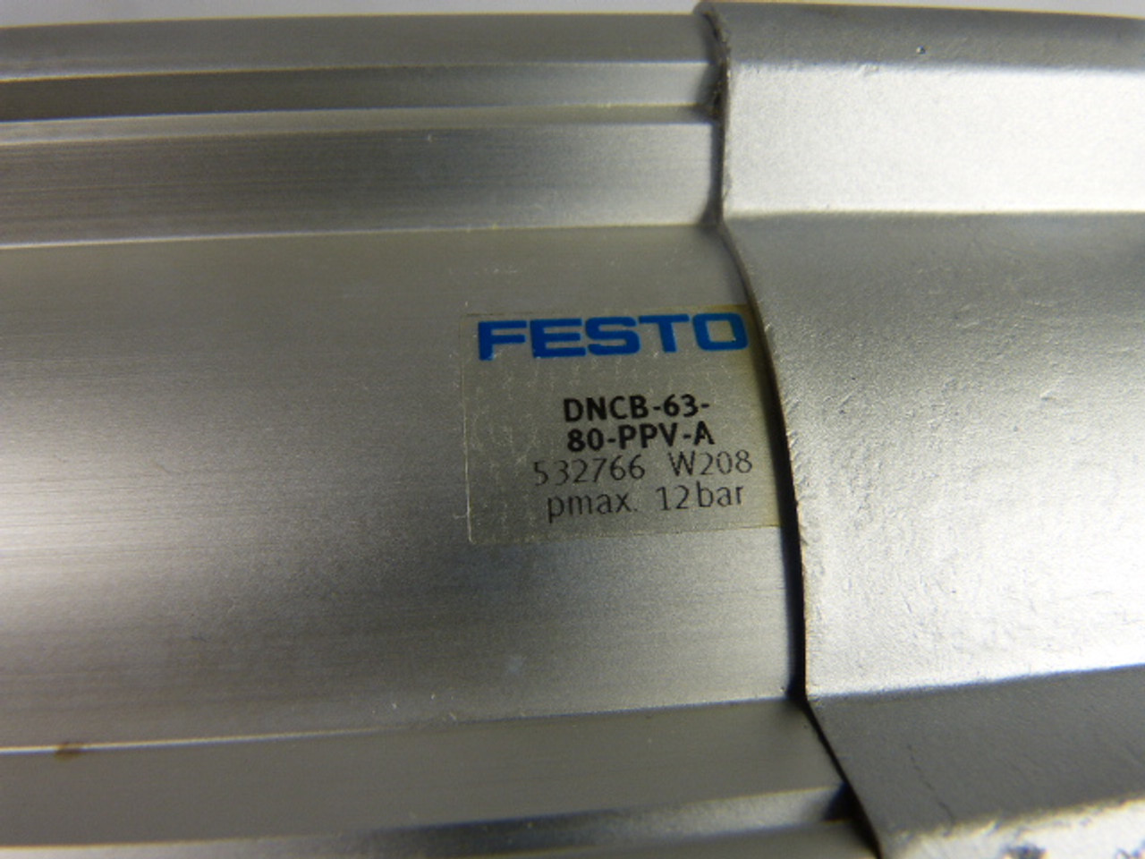 Festo DNCB-63-80-PPV-A Standard Pneumatic Cylinder 532766 USED
