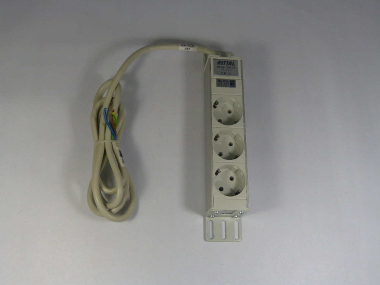 Rittal 7240110 Ac Power Strip 250V ac European USED