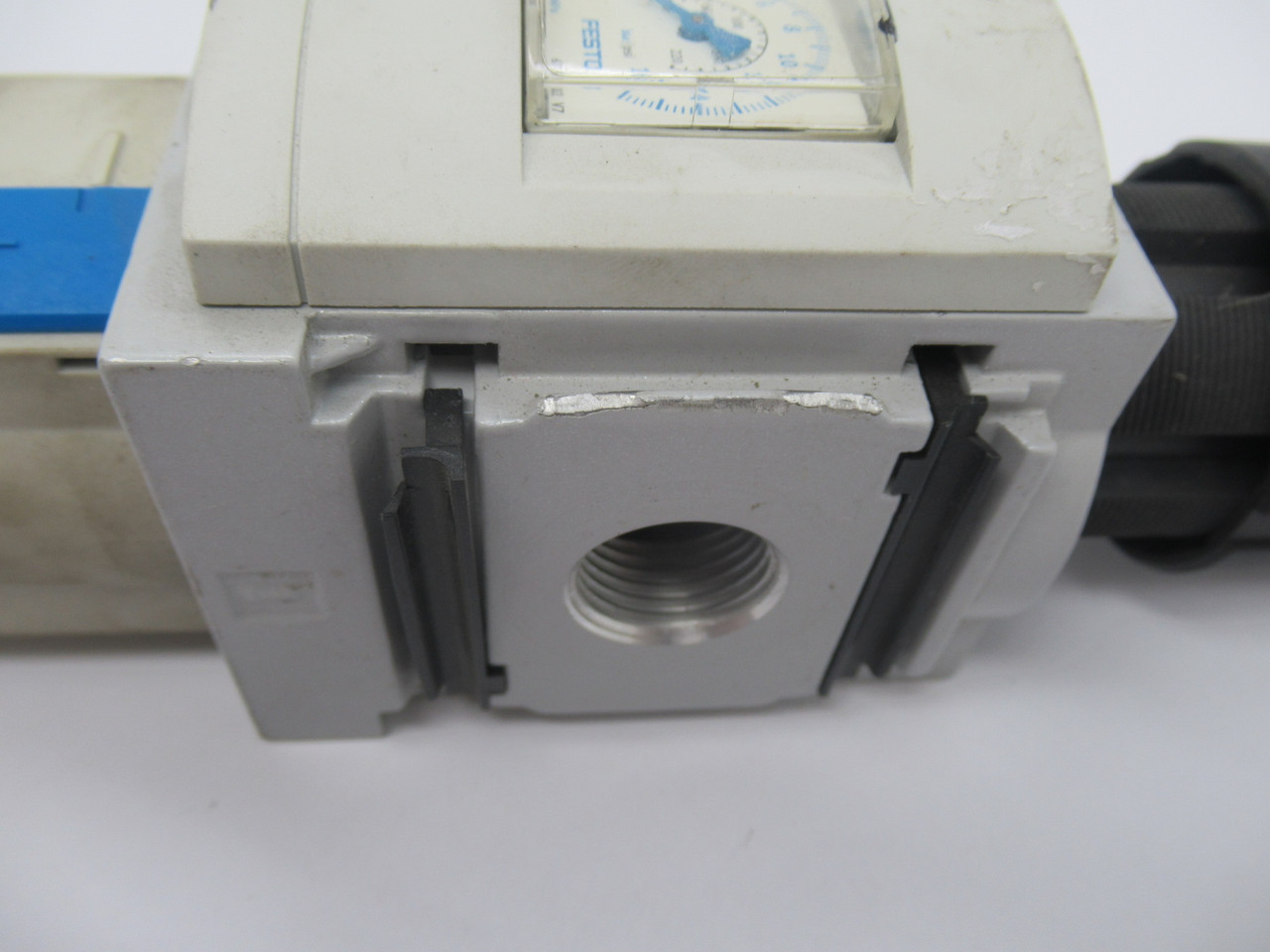 Festo MS6-LFR-1/2-D7-ERM-AS Filter Regulator Unit 529188 *SCRATCHED* USED