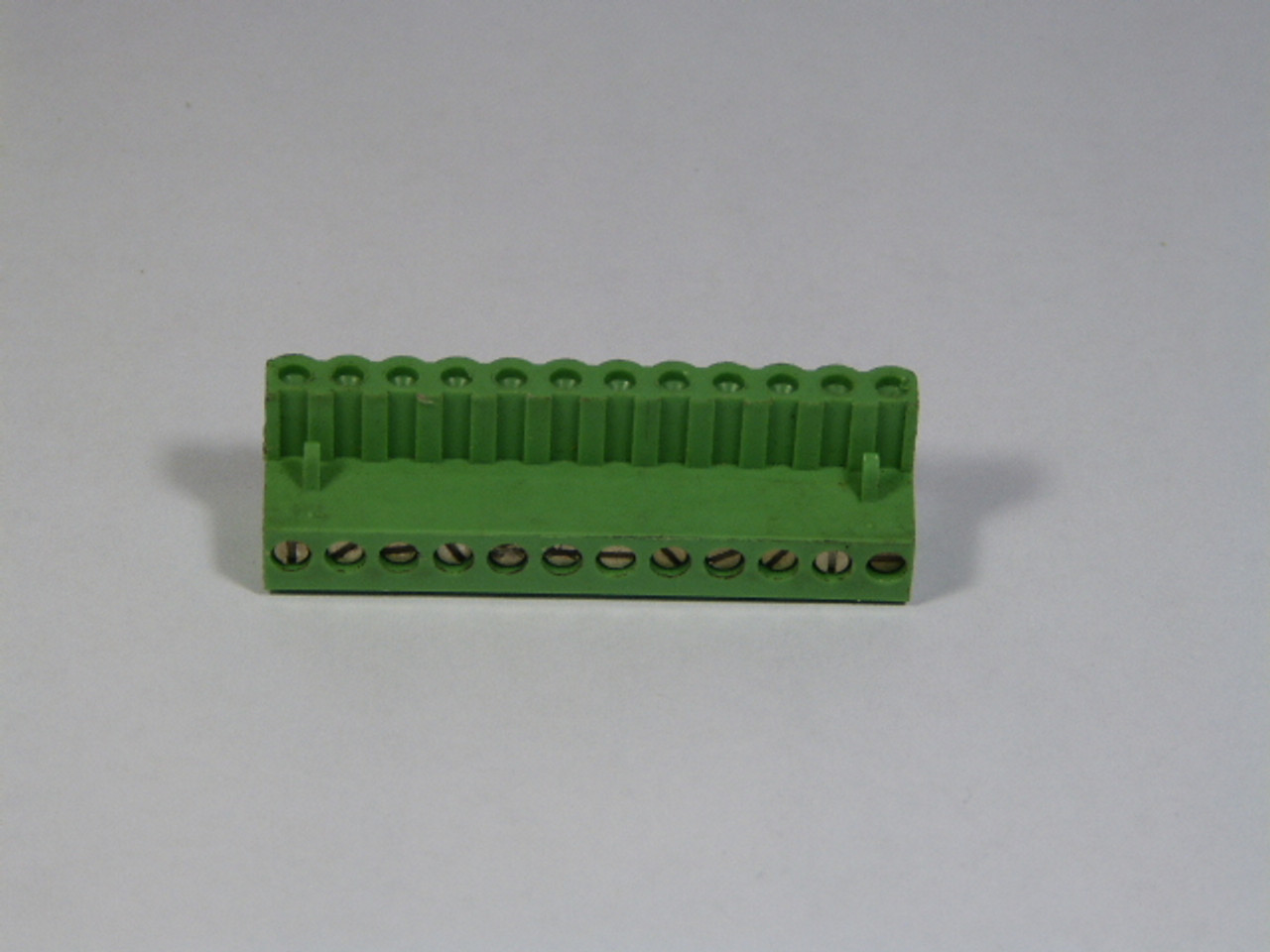 Phoenix Contact MSTB2.5-5.08/12 Contact Block 10A 250V 12 Position Green USED