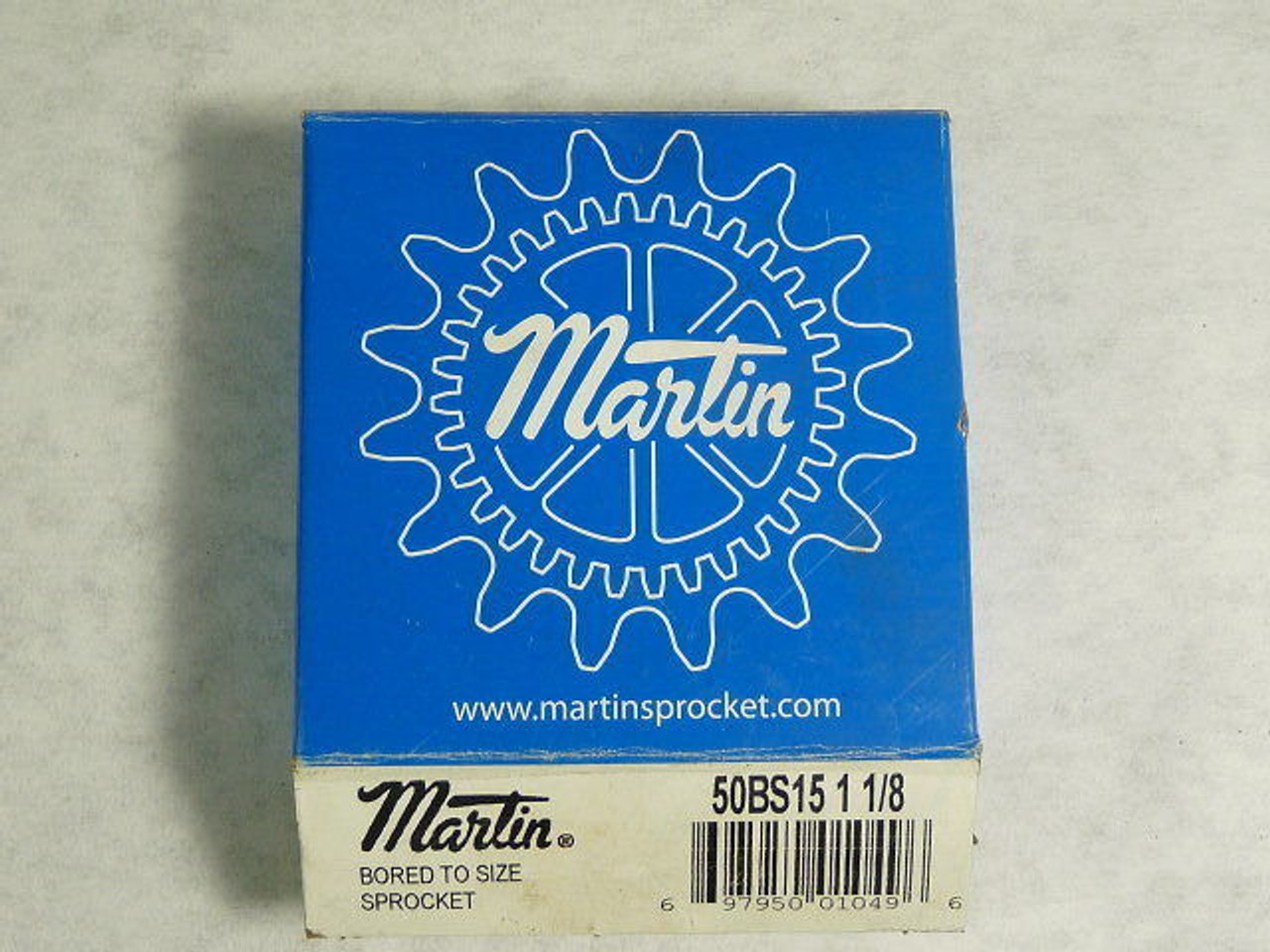 Martin 50BS15-1-1/8 Roller Sprocket 15 Teeth 1-1/8" Bore ! NEW !