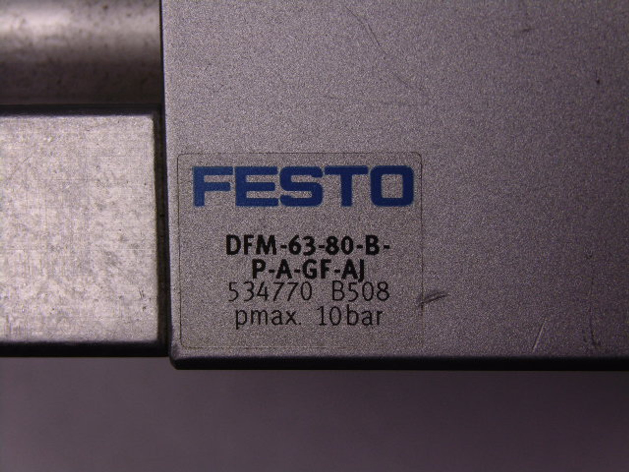 Festo DFM-63-80-B-P-A-GF-AJ Guided Drive USED