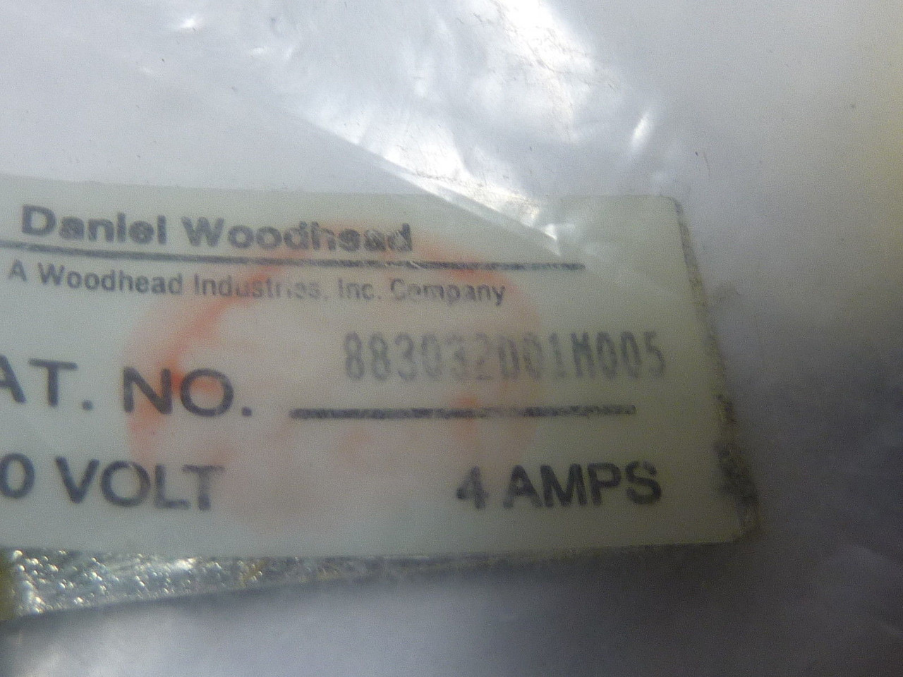 Woodhead 883032D01M005 Connector Cordset ! NEW !