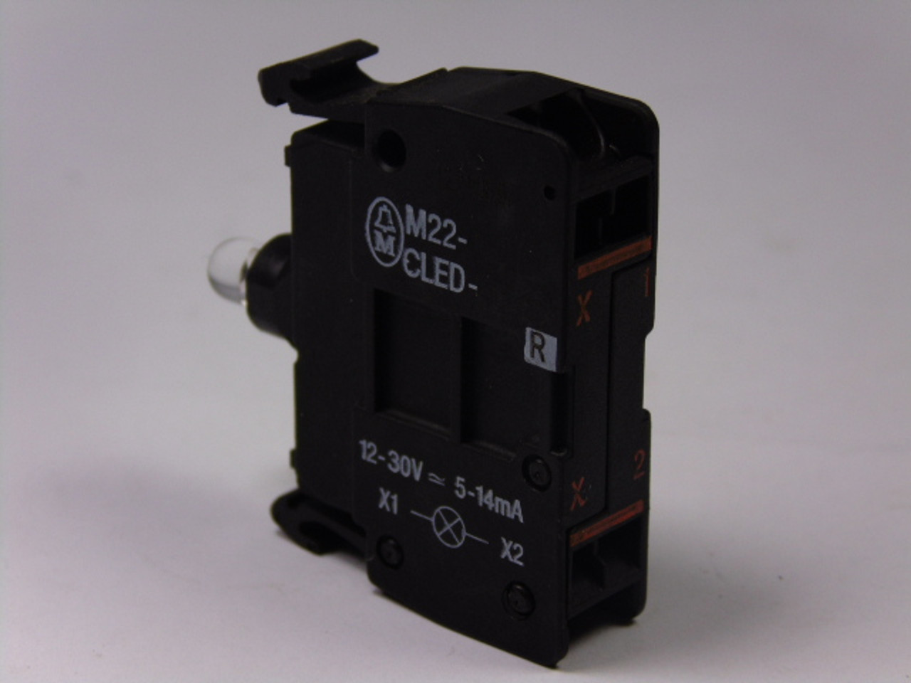 Moeller M22-CLED-R Red Lamp Block 12-30VAC/DC USED