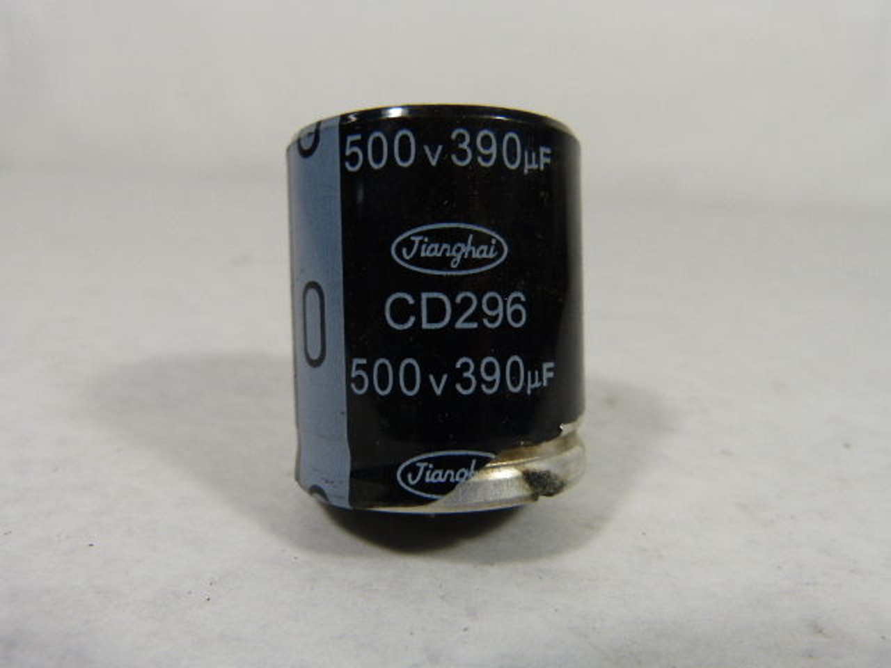 Jianhai CD296 Capacitor 390uf 500V USED