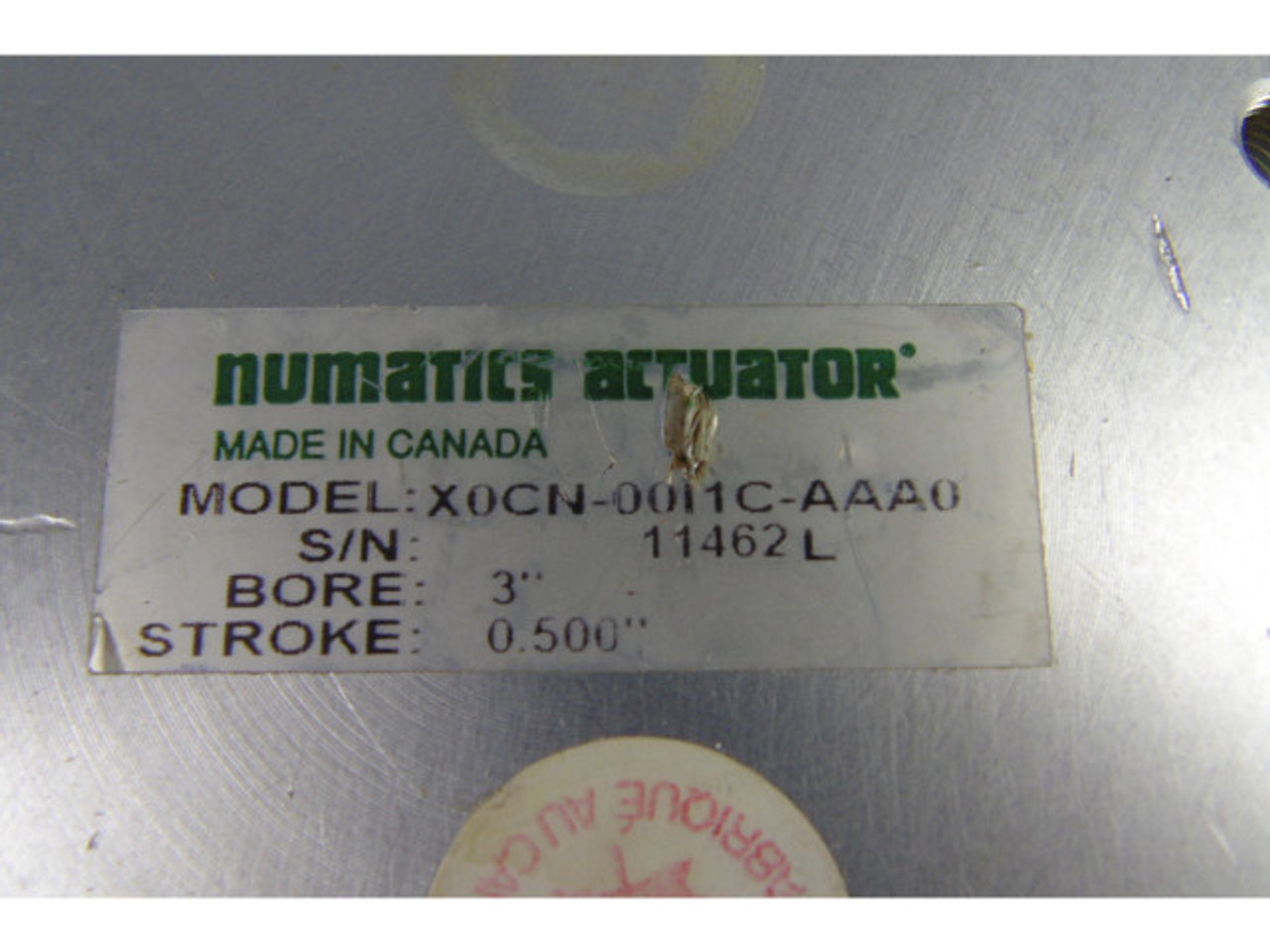 Numatics X0CN-00I1C-AAA0 Pneumatic Cylinder USED
