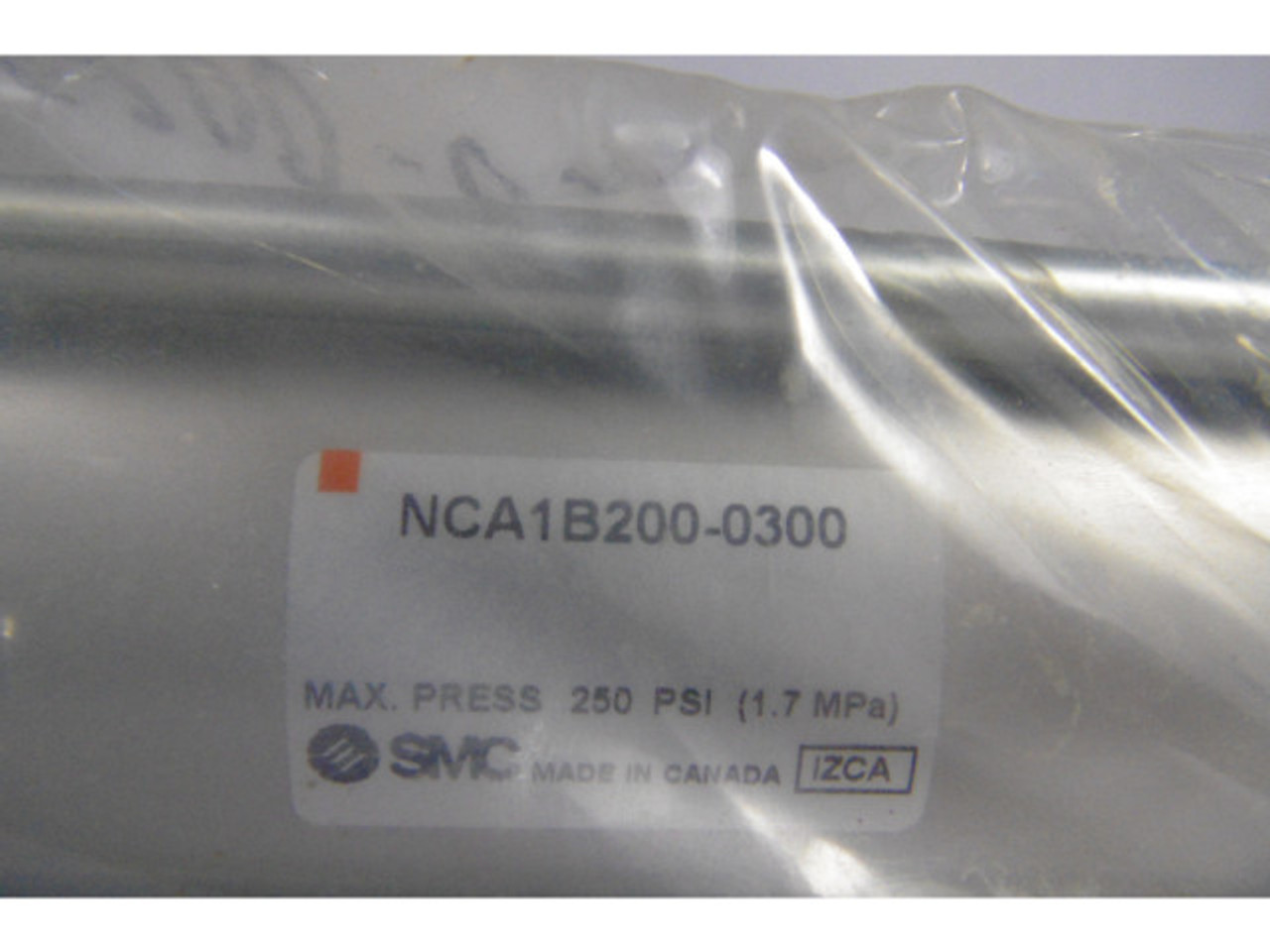SMC NCA1B200-0300 Pneumatic Cylinder 2" Bore 3" Stroke ! NWB !