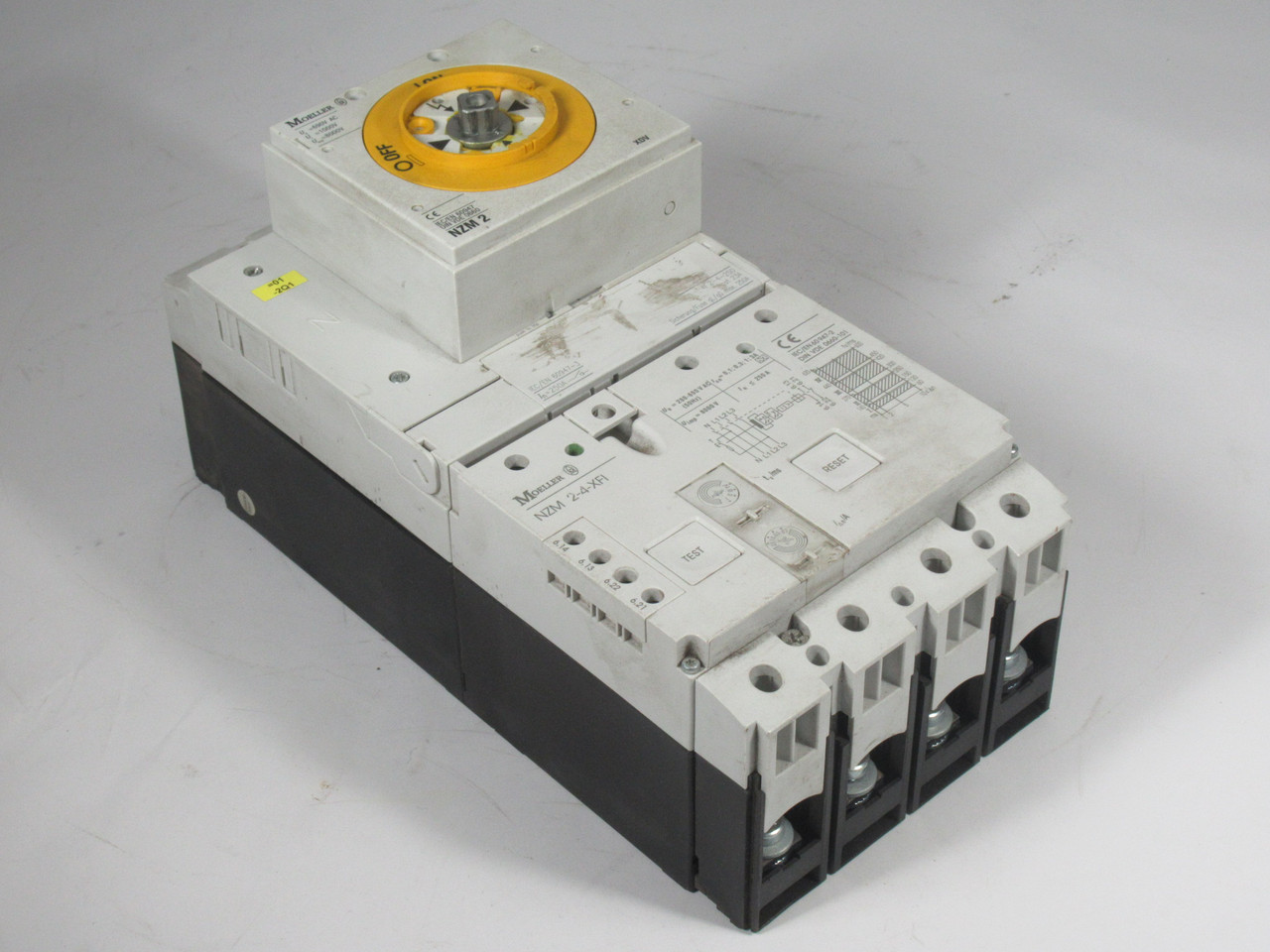 Moeller N-2-4-250 Disconnect Switch Assembly 250Amp USED