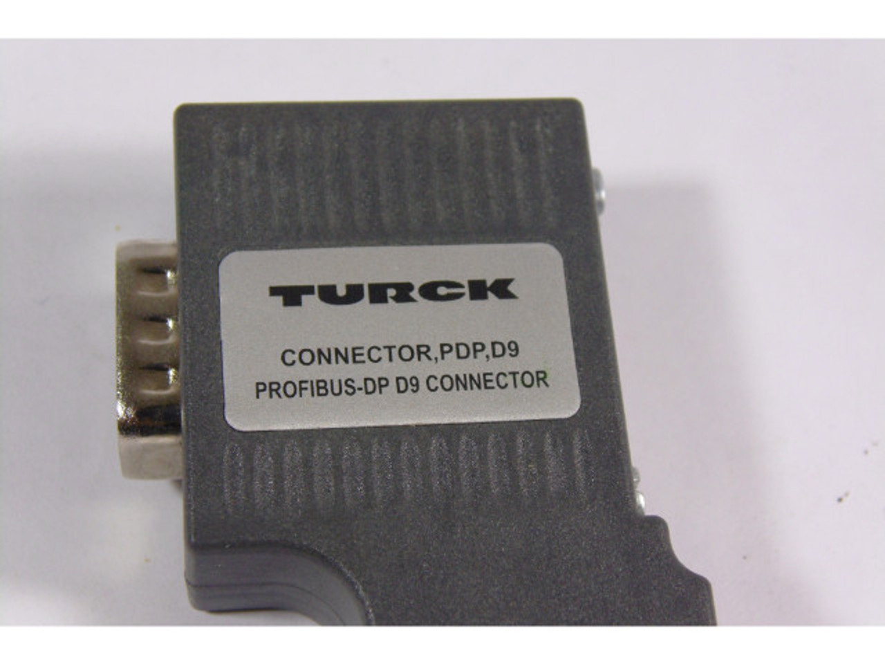 Turck PDP-D9 Network Cordset Connector Right Angle Profibus-DP USED