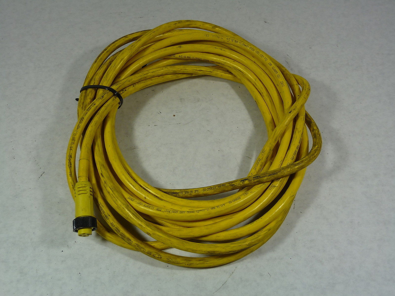 Woodhead 114020A01F300 Mini Change Cable 4 Pin 600V 10A USED