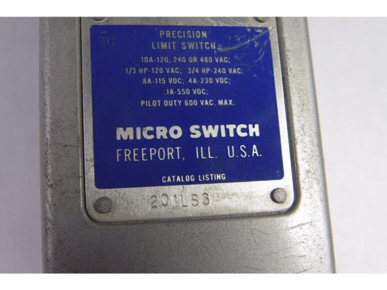 Microswitch 201LS3 Limit Switch USED