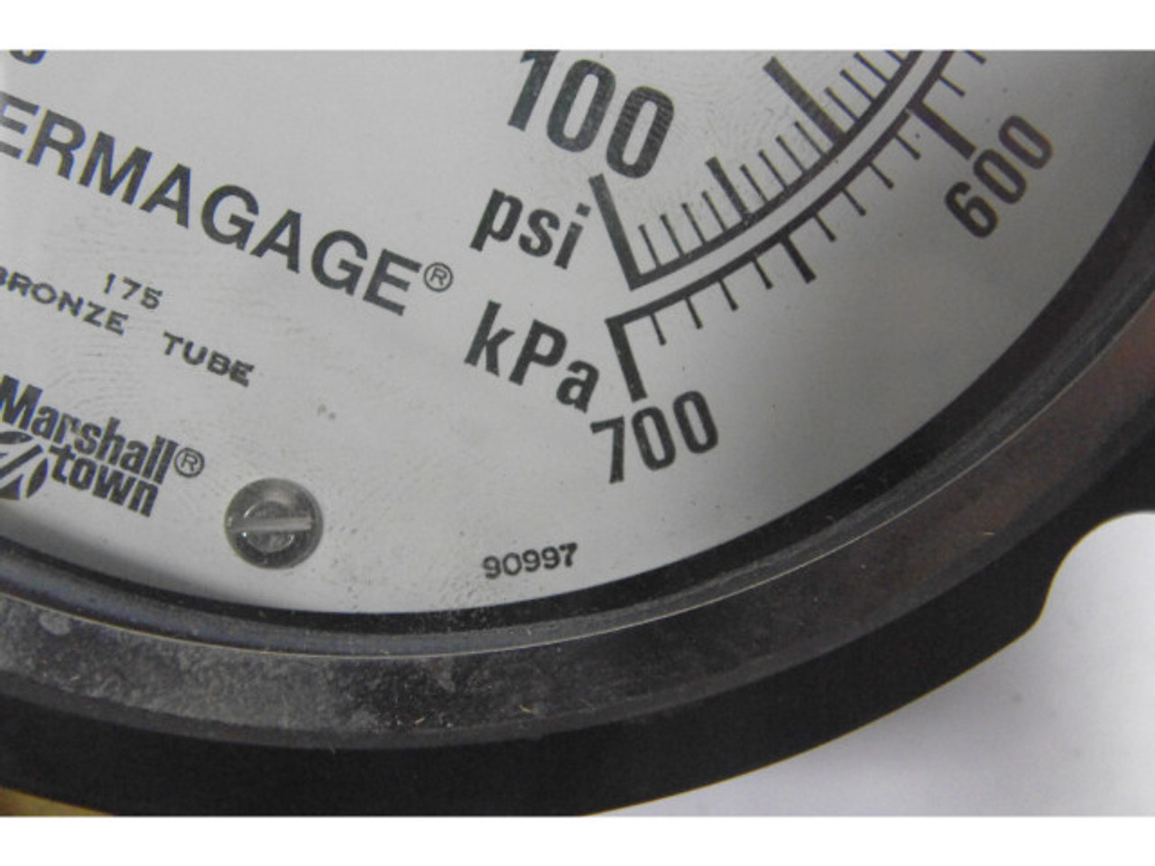 MarshallTown 90997 Permagauge Pressure Gauge 30-100PSI ! NOP !