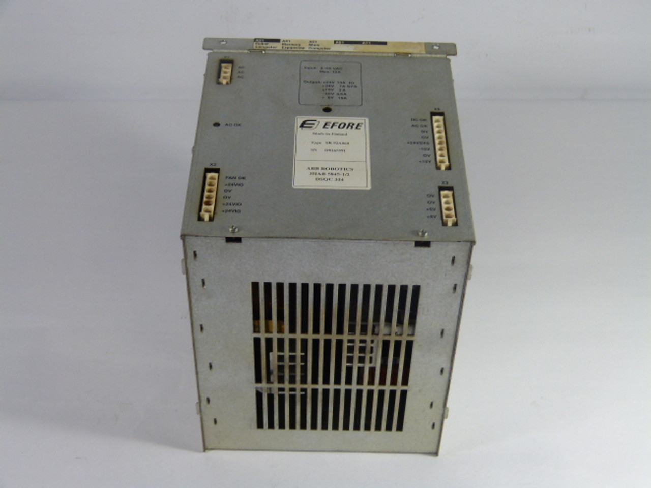 ABB SR92A060 3HAB5485-1/2 Power Supply Unit 3-55 VAC USED