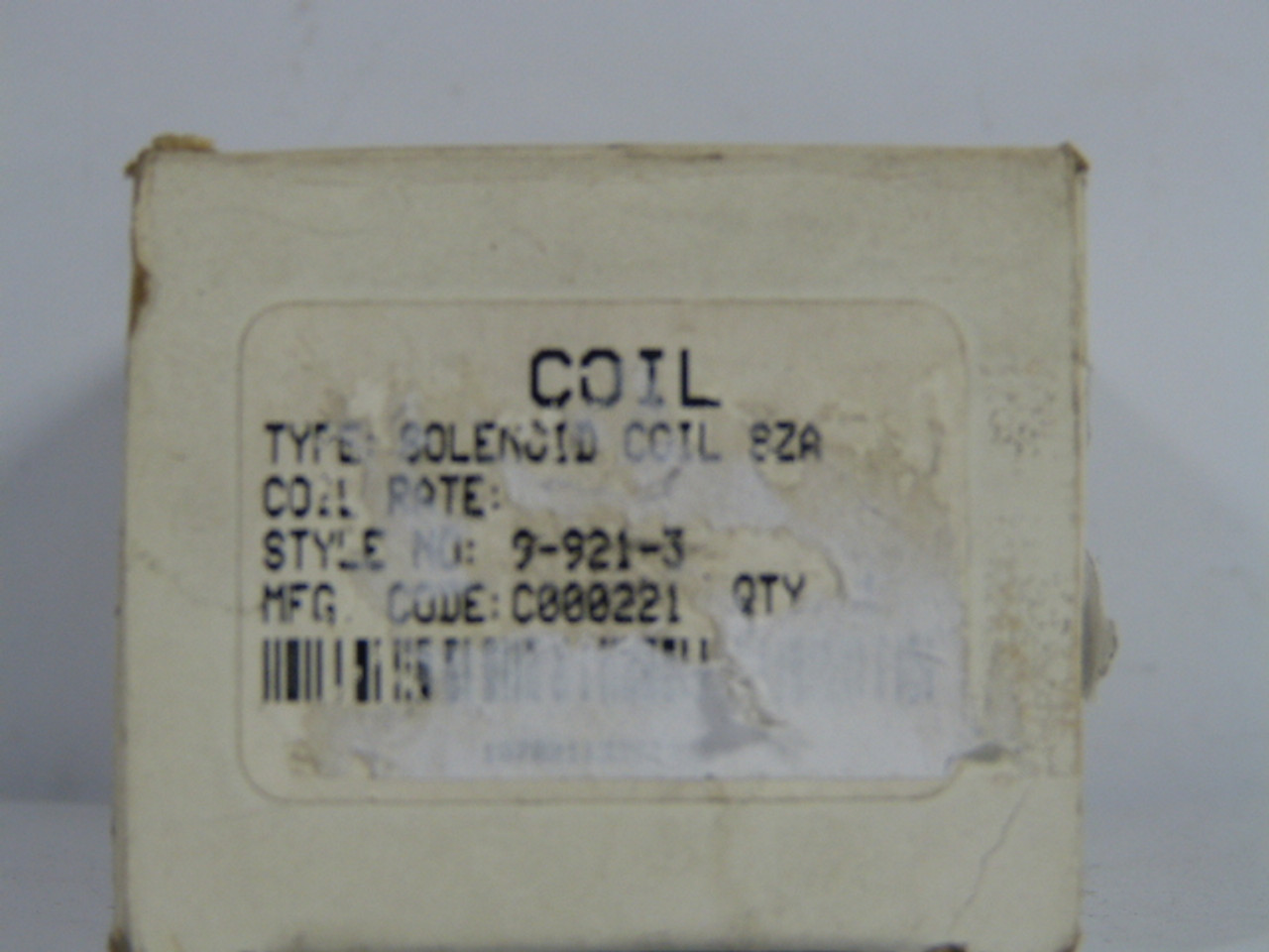 Cutler Hammer 9-921-3 Coil 10370 Solenoid Size A ! NEW !