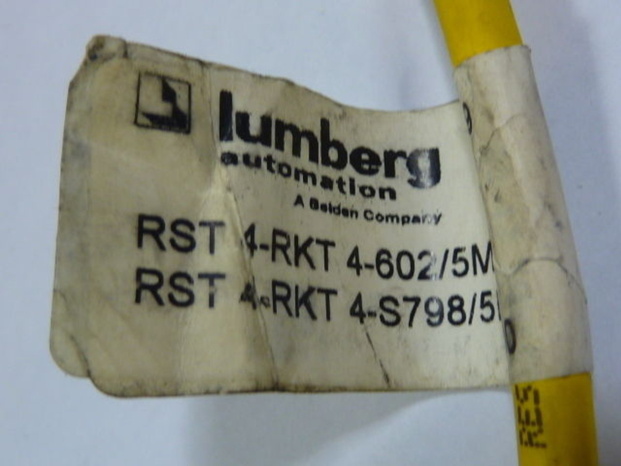 Lumberg RST4-RKT4-602/5M Male to Female Cordset USED