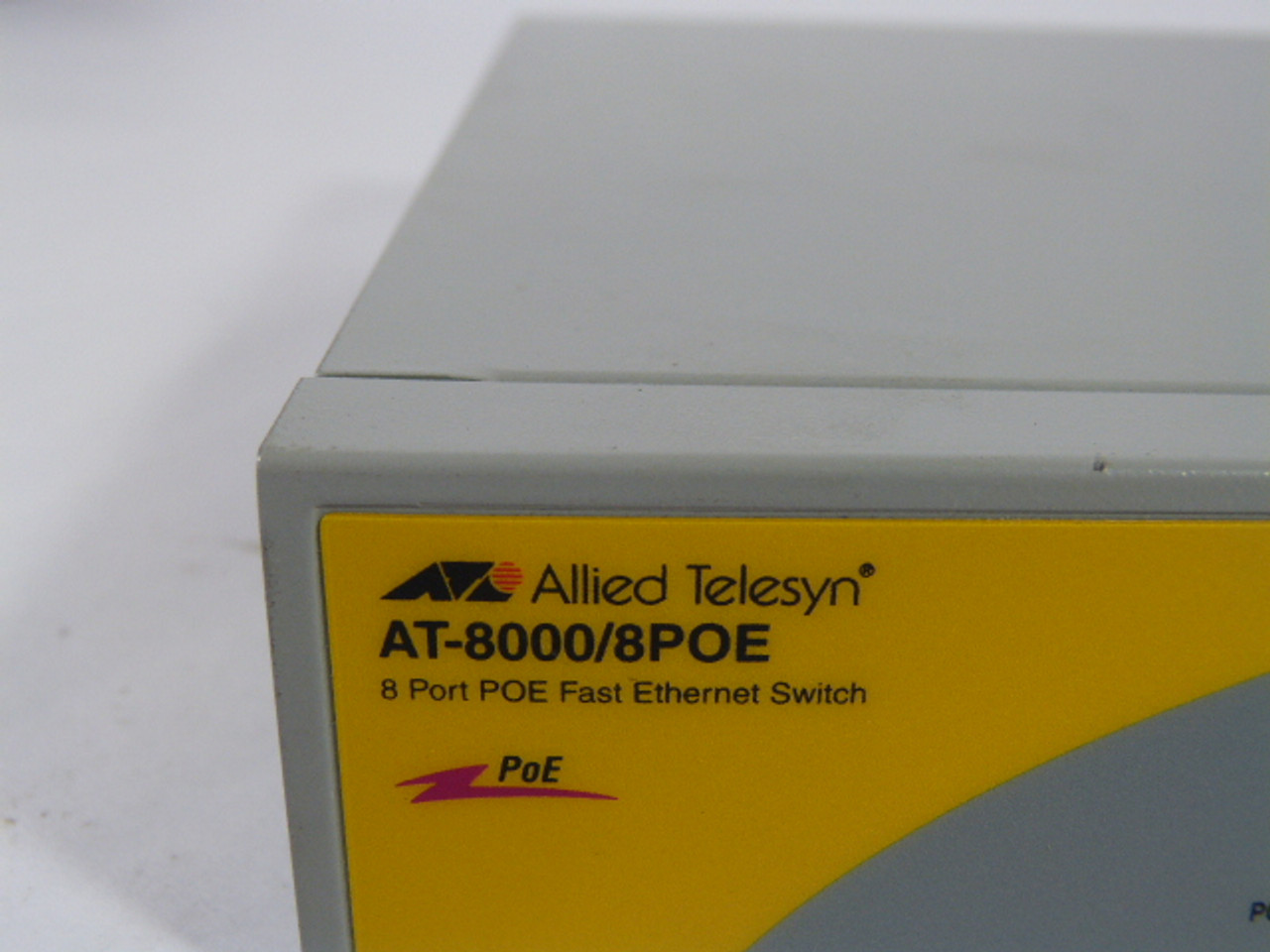 Allied Telesyn AT-8000/8POE 8 Port 10/100TX Ethernet Port Switch ! NOP !