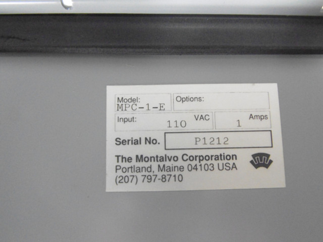 Montalvo MPC-1-E Electropneumatic Converter ! NOP !