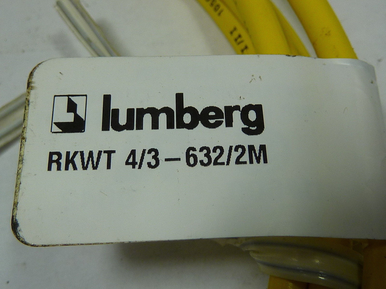Lumberg RKWT-4/3-632/2M Cordset 4 pin ! NEW !