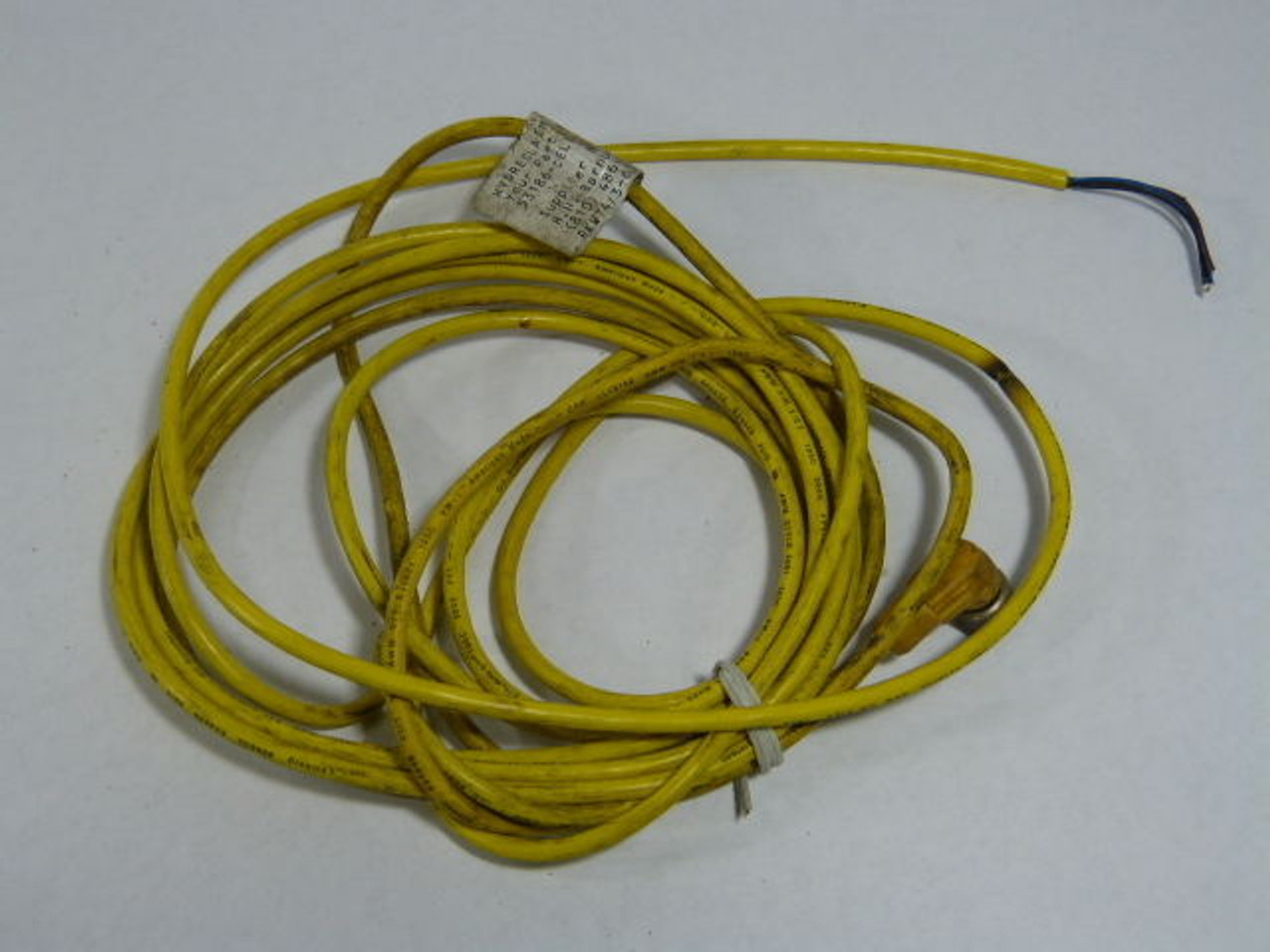 Lumberg RKWT4/3-632/5M Cable Assembly 90Deg 4 Pole 3Wire USED