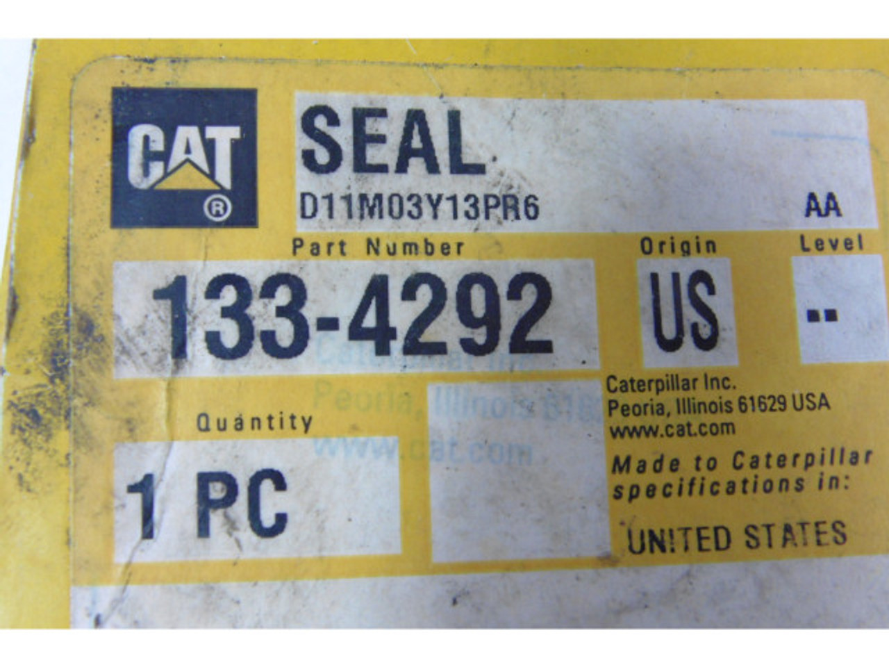 CAT 133-4292 Oil Seal ! NEW !