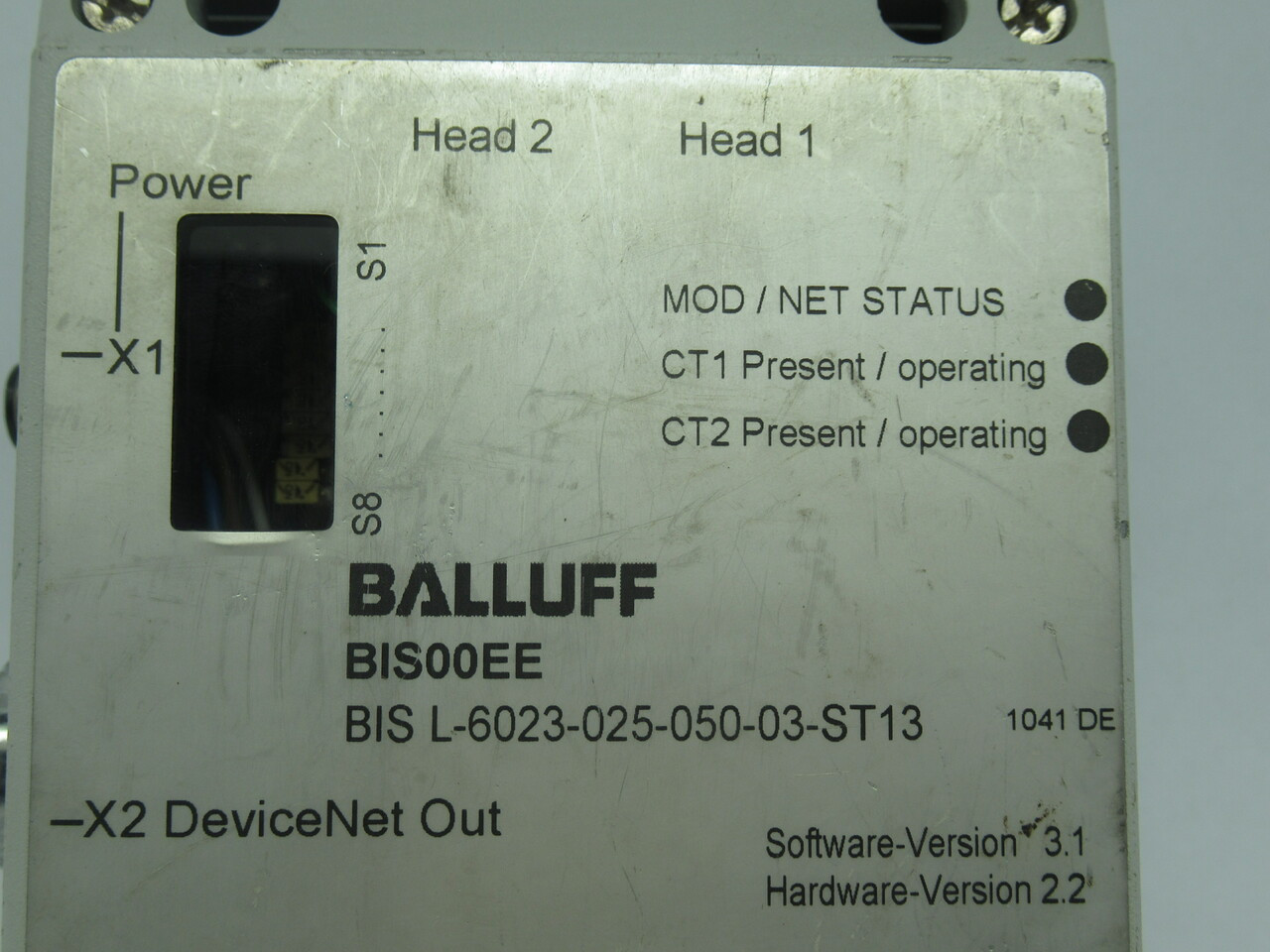 Balluff BIS00EE LF Processor System 125kHz 19.2-28.8VDC 0.4A USED