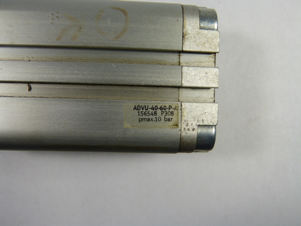 Festo ADVU-40-60-P-A Pneumatic Cylinder 40mm Bore 60mm Stroke USED