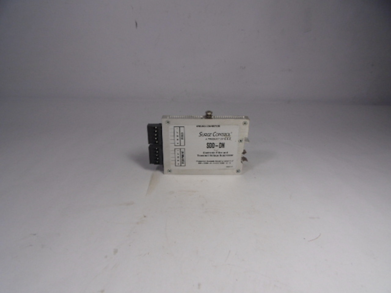 CCI SDD-DN Surge Control Electronic Filter Transient Voltage Suppressor USED