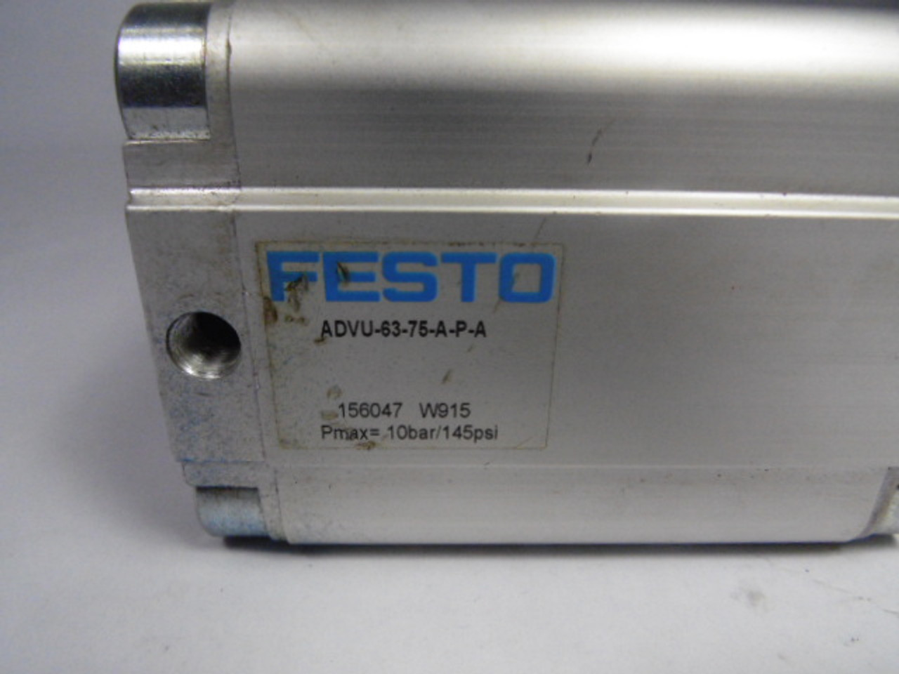 Festo ADVU-63-75-A-P-A Compact Air Cylinder USED