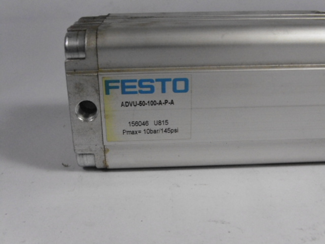 Festo ADVU-50-100-A-P-A Pneumatic Cylinder 100mm Stroke USED