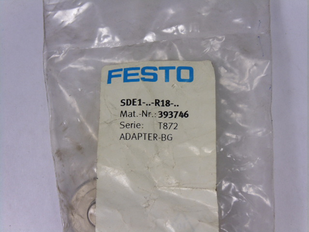 Festo 393746 Pneumatic Adapter Fitting ! NWB !