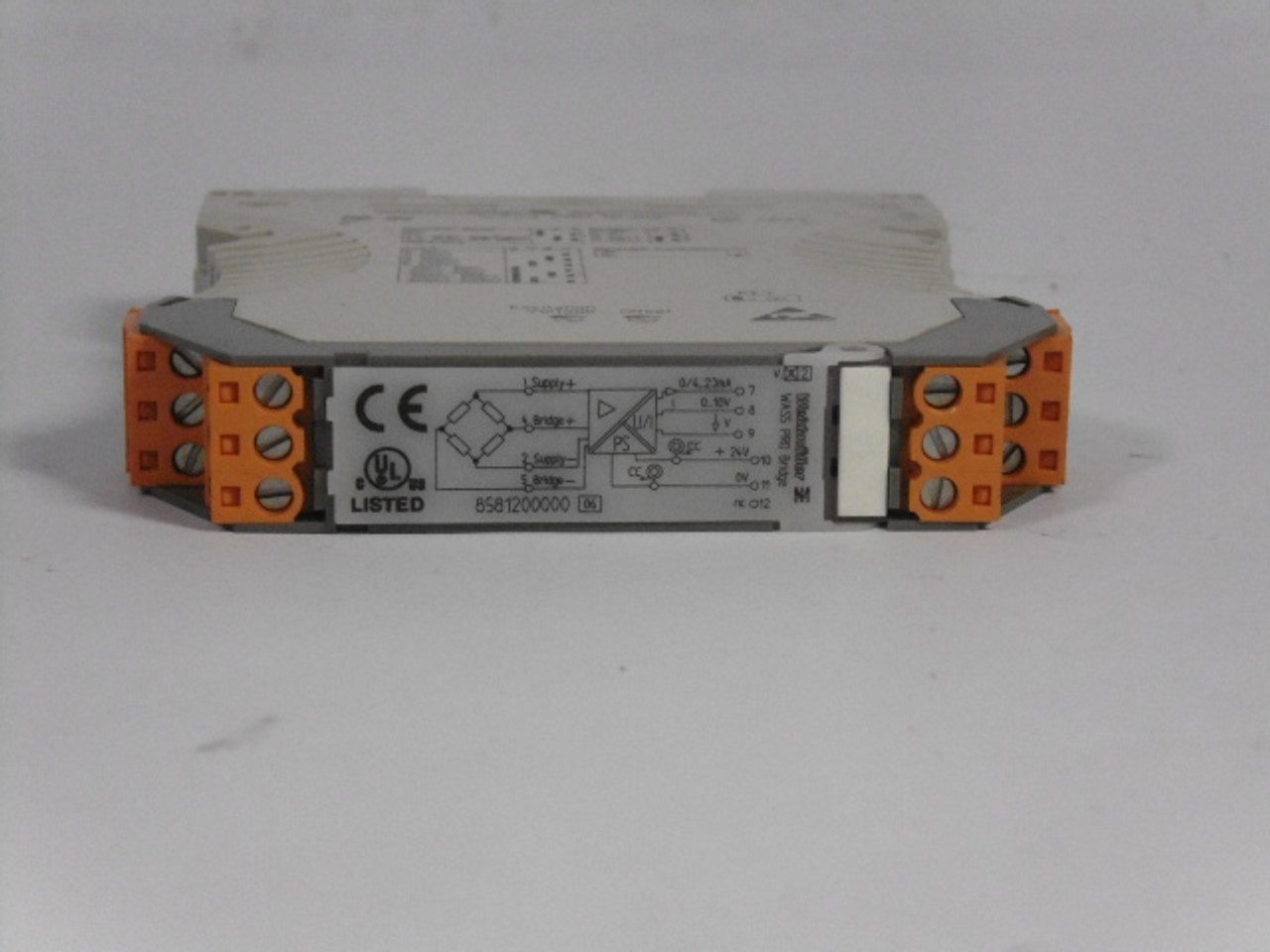 Weidmuller 858120000 Signal Converter Din Rail Mount USED