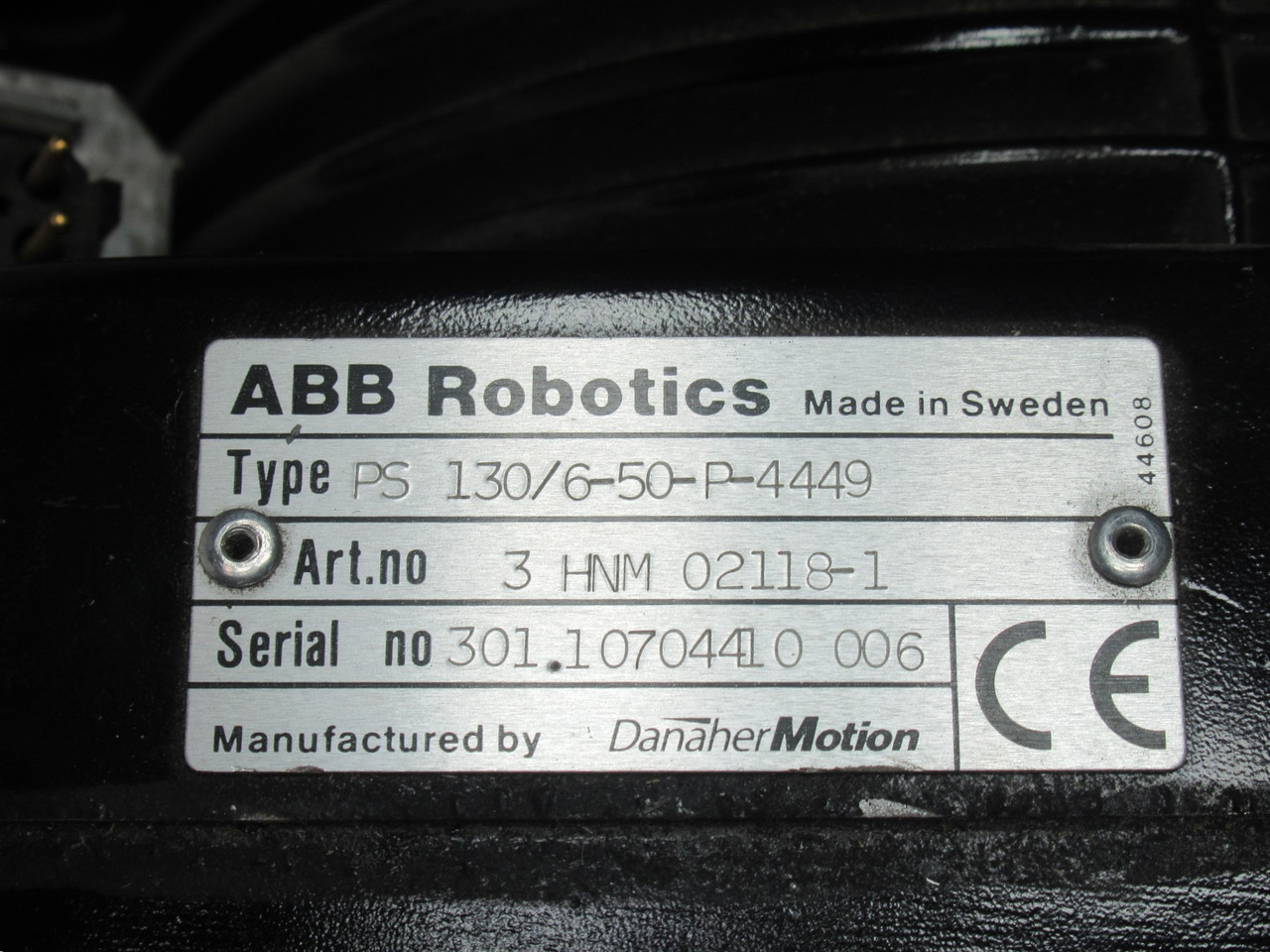 ABB Robotics PS130/6-50-P-4449 Servo Motor ! NEW !
