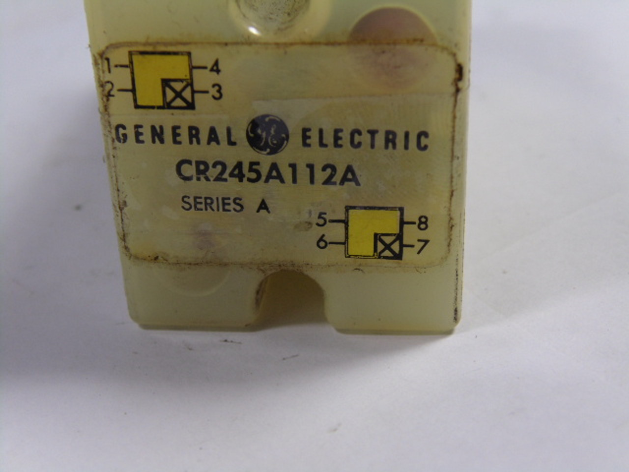 General Electric CR245A112A Electric State Control Relay SER A USED
