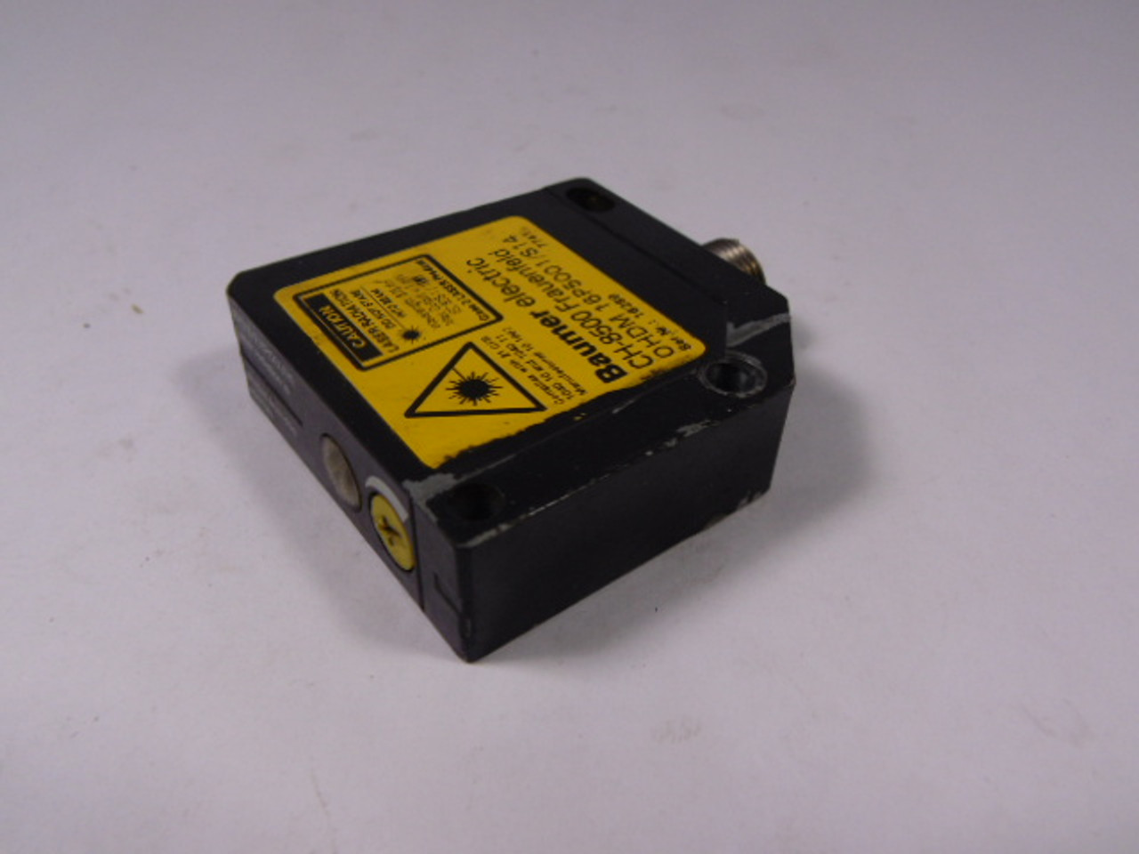 Baumer OHDM-16P5001/S14 Diffuse Laser Sensor 30VDC USED
