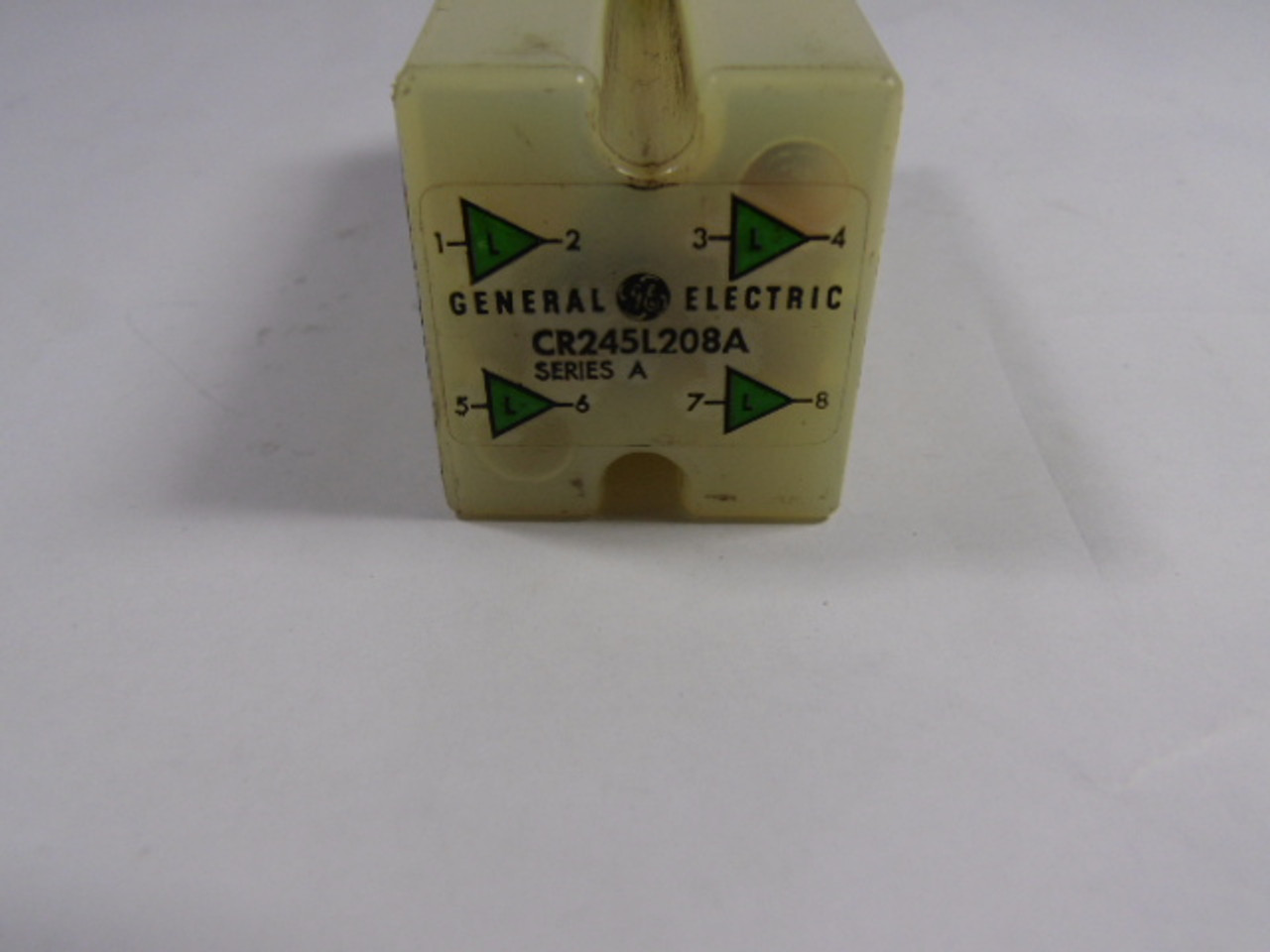 General Electric CR245L208A Relay Module SER A USED