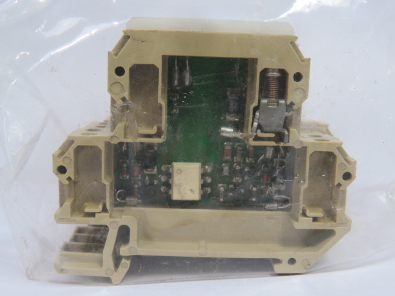 Weidmuller DKT4/6 Terminal Block Optocoupler Lot of 4 BEIGE USED