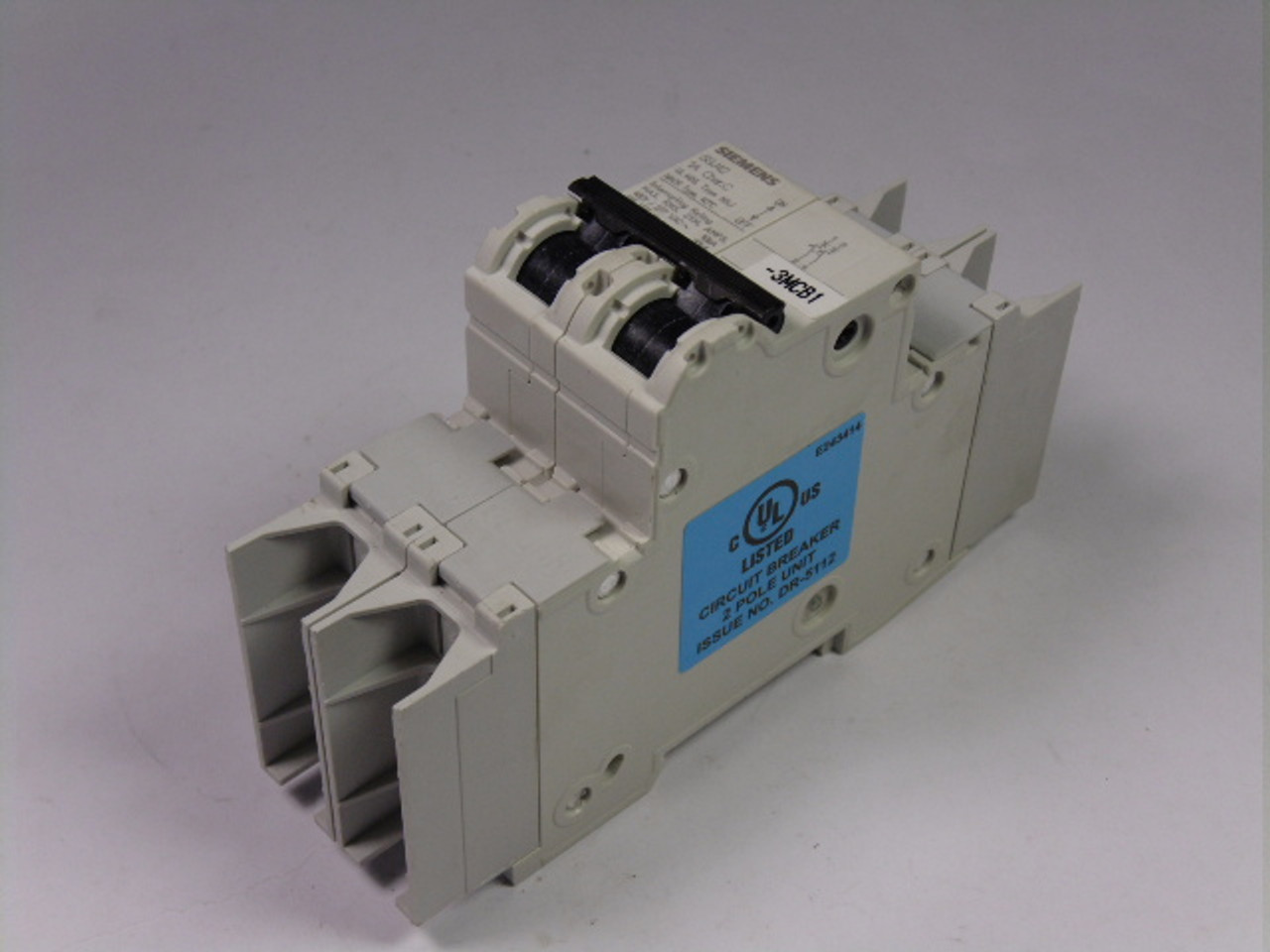 Siemens 5SJ4201-7HG42 Branch Circuit Breaker 1Amp 2Pole USED