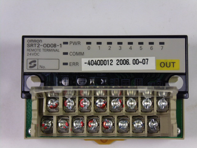 Omron SRT2-OD08-1 Output Remote Terminal USED