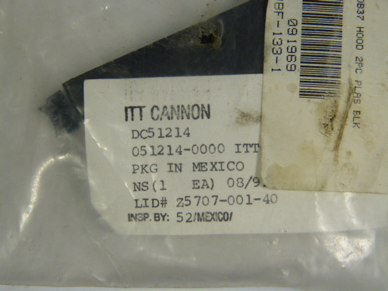 ITT Cannon DC51214 D-Sub Connector ! NWB !