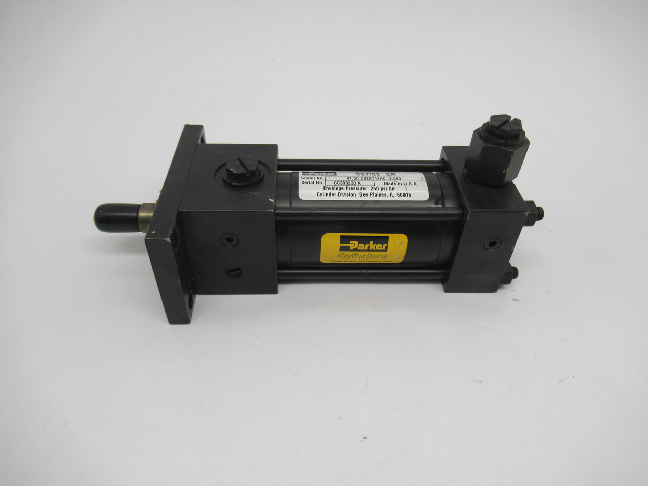 Parker 01.50-CJ2AUV14AC-2.000 Pneumatic Cylinder 1.5" Bore 2" Stroke  NOP