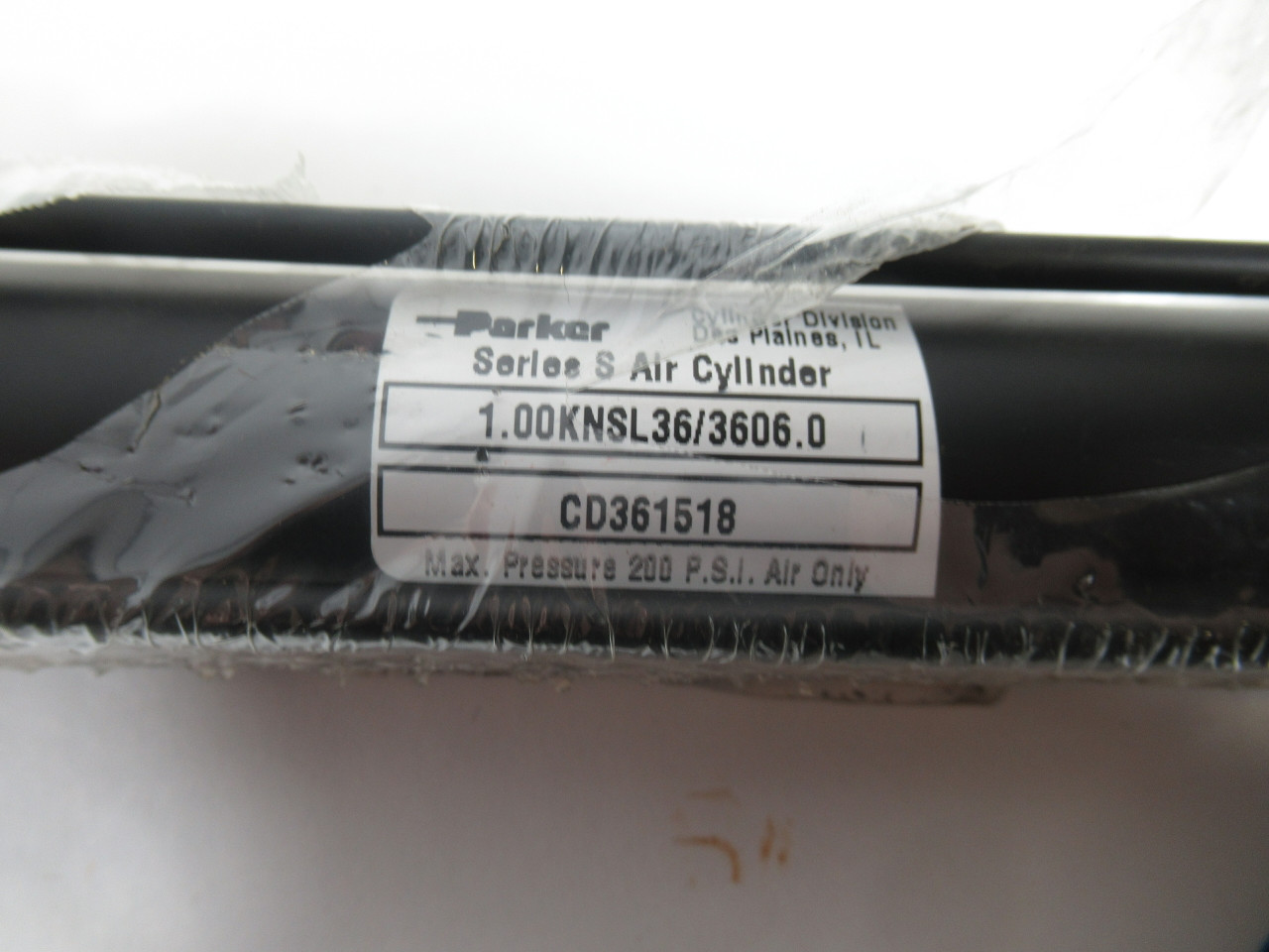 Parker 1.00NSL36/3606.0 Pneumatic Cylinder 1" Bore ! NWB !