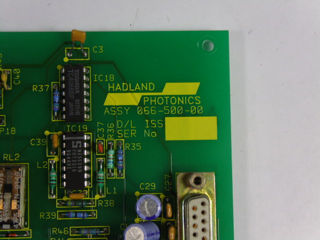 Hadland 066-500-00 PC Board USED