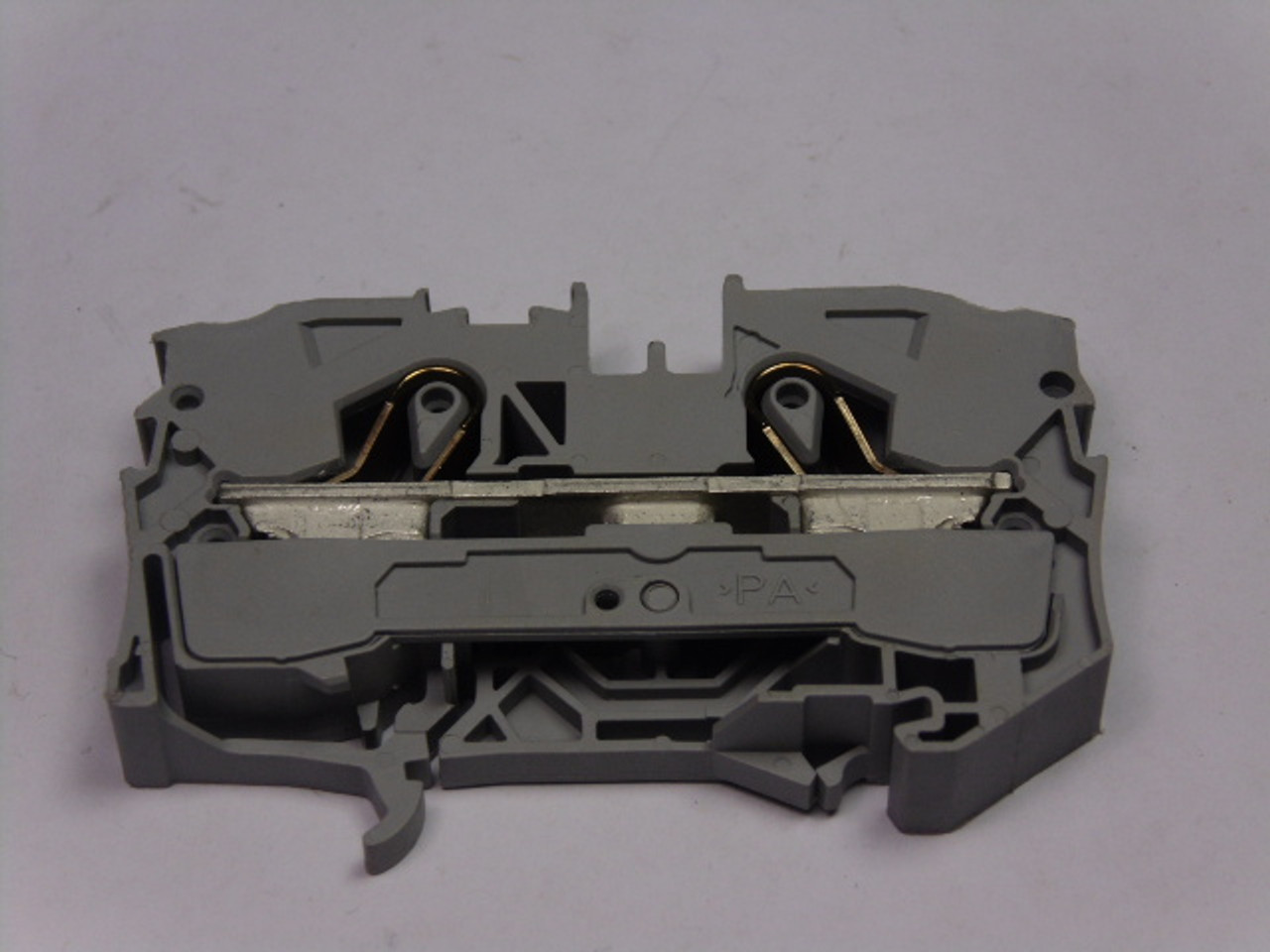 Wago 2010-1201 Grey 2-Conductor Through Terminal Block USED