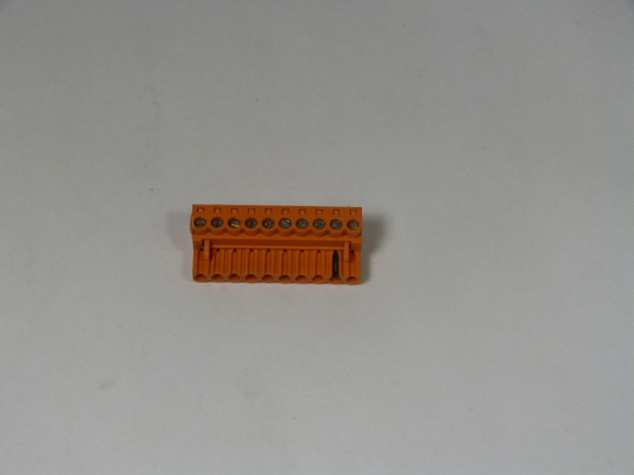 Weidmuller BLZ-5.08/10 Connector  OCB BLZ 5.08 10 Position Orange USED