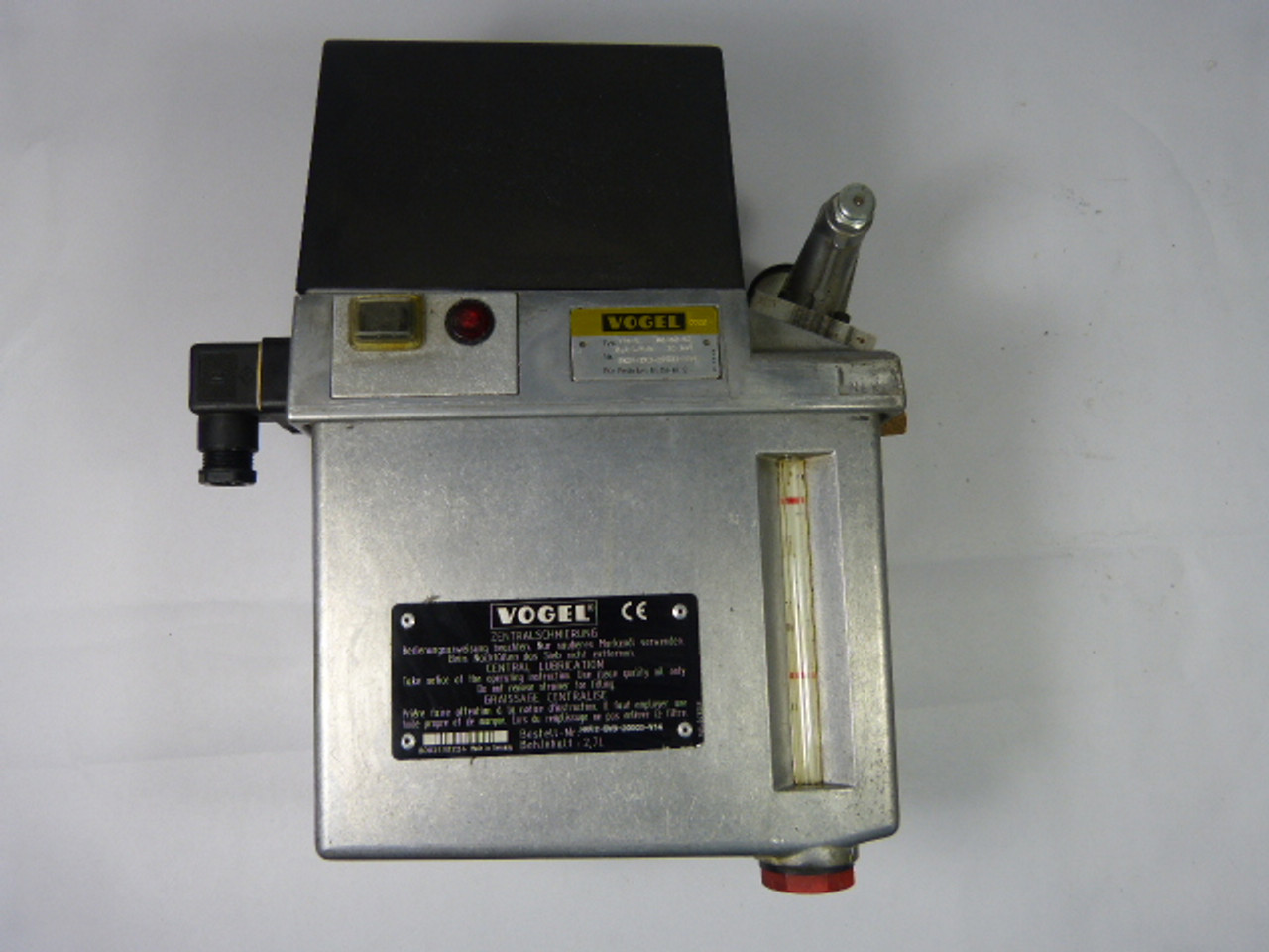 Vogel MKU2-BW3-20003-V14 Lubrication Unit 3L Metal Reservoir USED