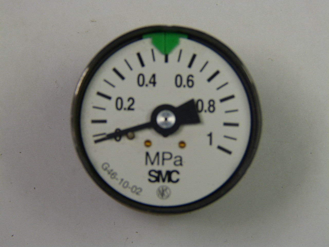 SMC G46-10-02 Gauge 0-1MPa USED