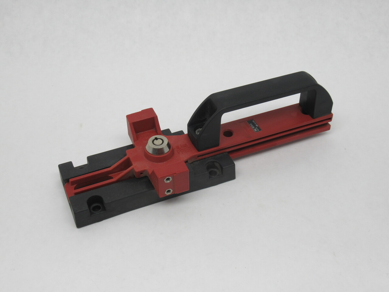 Omron D4GL-SK10-LK Locking Tongue Slide Handle MISSING HARDWARE USED